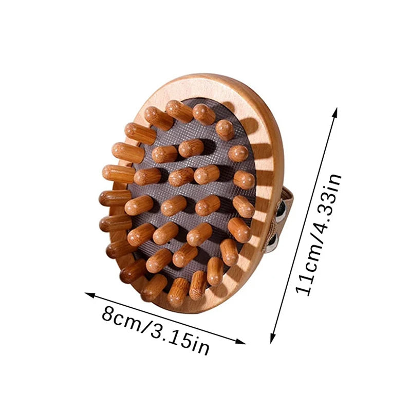 Træ Anti-Cellulite Kropsmassagebørste
