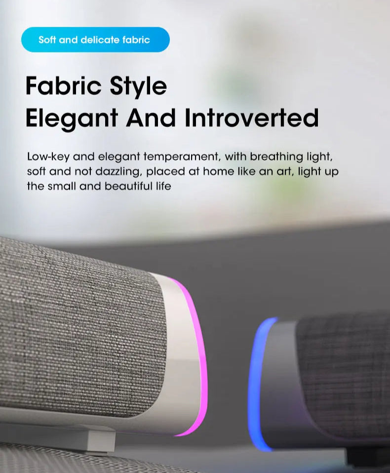 Bluetooth Soundbar med Subwoofer