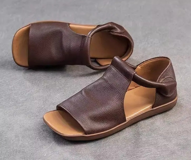Flade Sandaler med Åben Tå til Kvinder