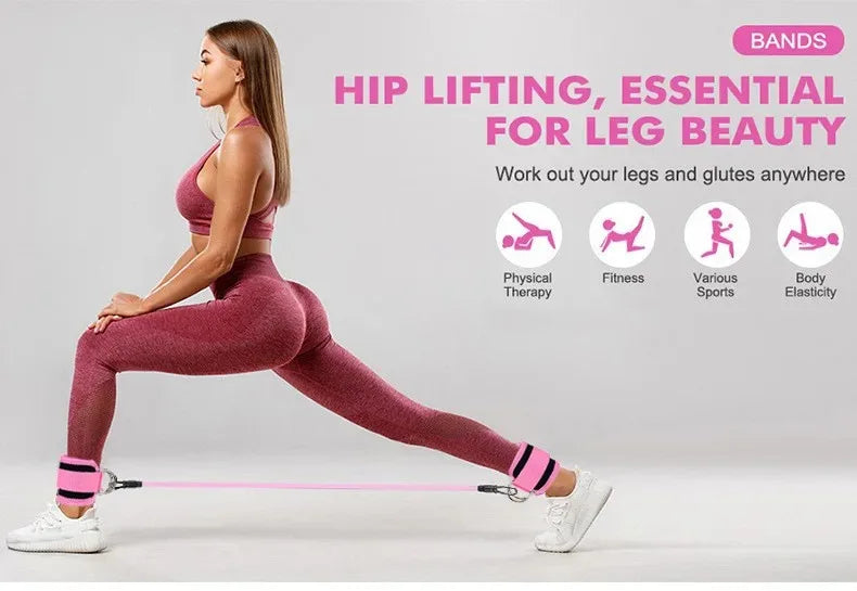 Fitness Modstandsbånd Sæt