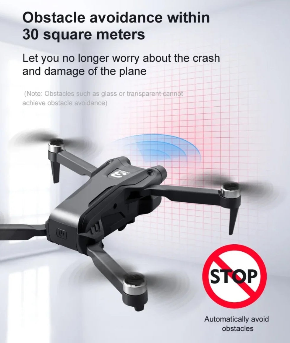 4K Drone med Obstacle Avoidance