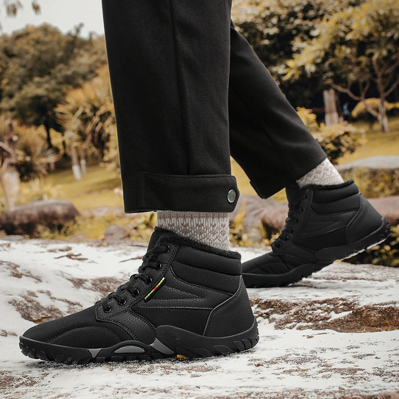 Varme Plys Snestøvler til Mænd