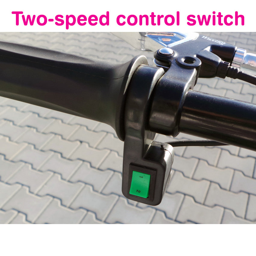 800W Sammenklappelig Elektrisk Løbehjul med Sæde og Mobilholder til Voksne