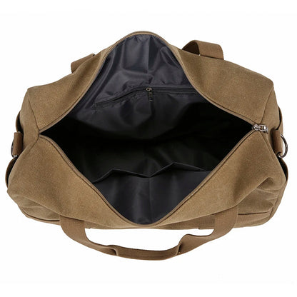 Herre Canvas Rejse Duffel Taske