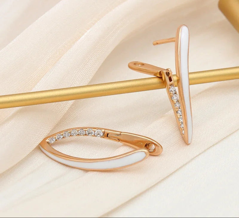 Emaljeøreringe til Kvinder