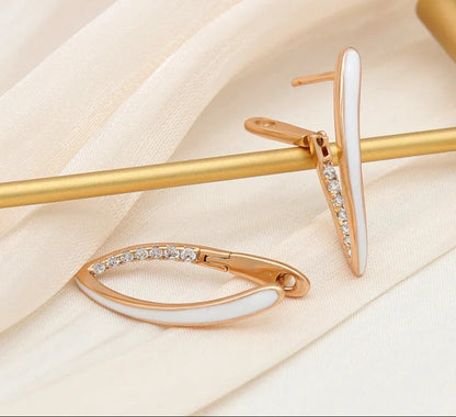 Emaljeøreringe til Kvinder