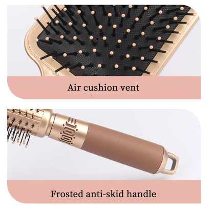 Antistatisk Udredningsbørste med Hovedbundsmassage