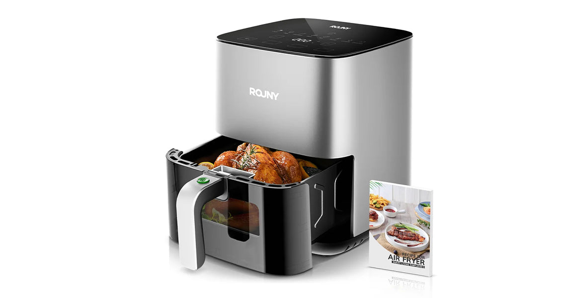 5L Airfryer med Touch-Betjening og Vindue
