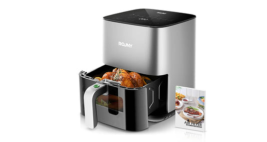5L Airfryer med Touch-Betjening og Vindue