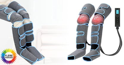 360° Fodlufttryks-Benmassager til God Blodcirkulation, Muskelafslapning, Lymfedrænage