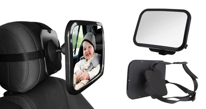 Justerbart Babyspejl til Bagsædet