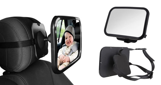 Justerbart Babyspejl til Bagsædet