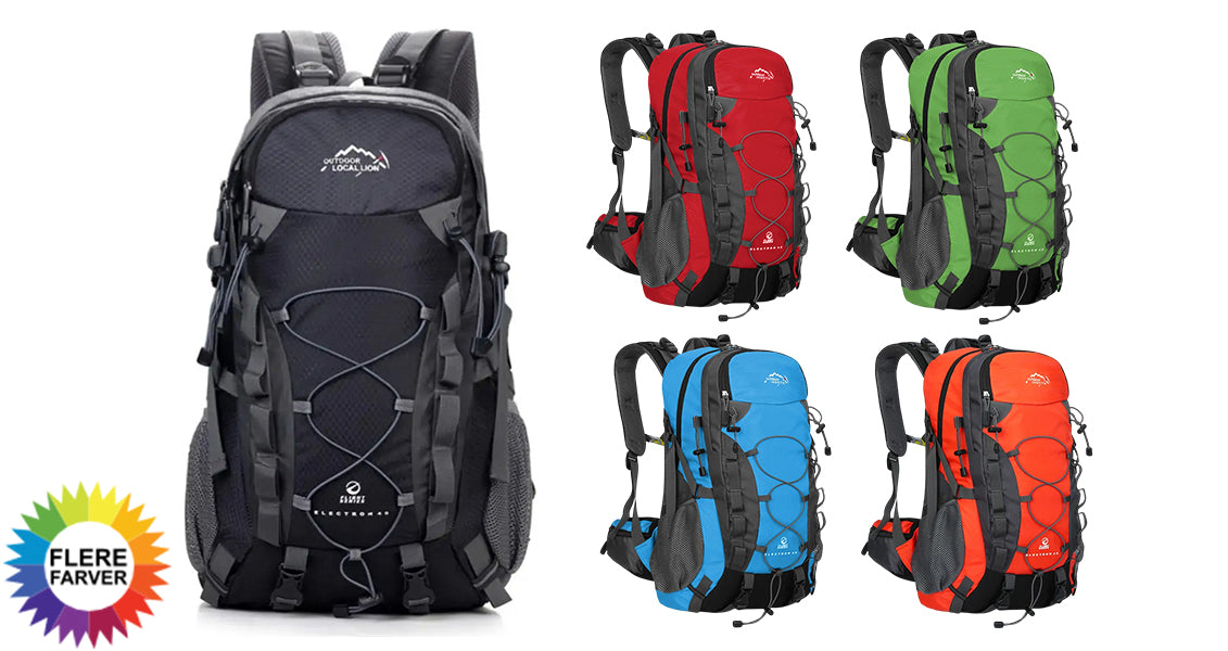 40L Vandrerygsæk – Robust Rejse- & Campingtaske