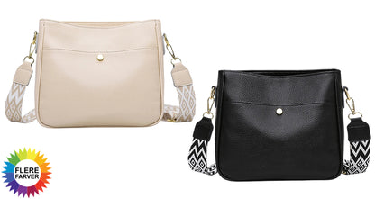 Dame Crossbody Taske i Ægte Læder