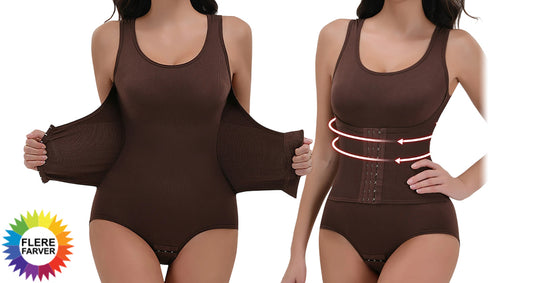Mavekontrol Bodysuit med Taljetræner