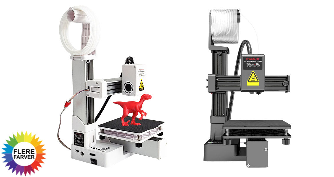 3D-Printer til Begyndere – Kompatibel med 1,75 mm PLA- og TPU-Filament