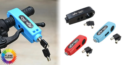 Mini Tyverisikringslås til Elektrisk Cykel