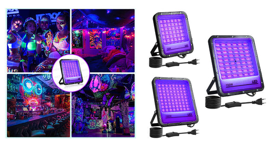 UV Sort Lys LED Projektør til Fest og Events