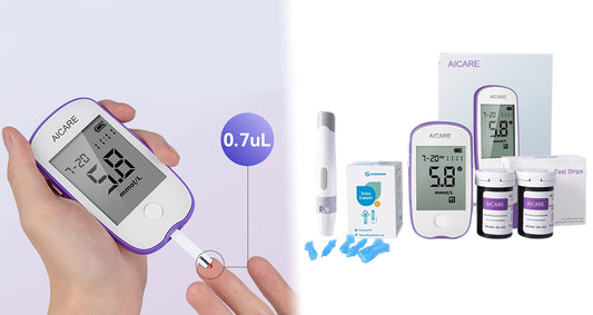 Blodsukkermåler med Teststrimler