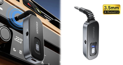 2-i-1 Bluetooth-lydadapter med Modtager og Sender