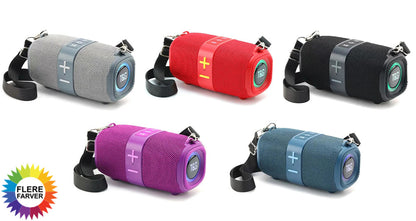 Bærbar Bluetooth-højttaler FM-radio Dyb Baslyd