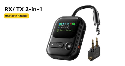 Bluetooth 6.0 Lydsender og Modtager med Mikrofon