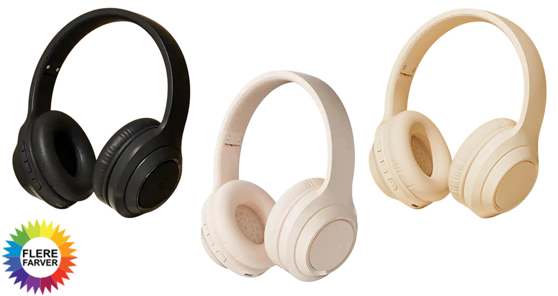 Trådløse Bluetooth-høretelefoner med Støjreduktion