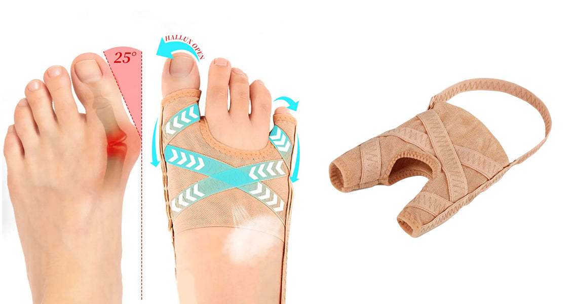 Åndbar Justerbar Bunionkorrektor
