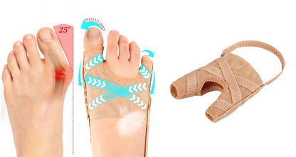 Åndbar Justerbar Bunionkorrektor