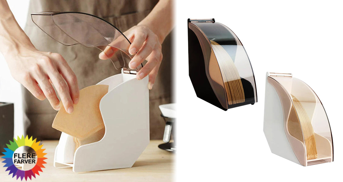 Akryl Kaffefilterholder med Låg