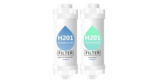 Brusehovedfilter med Klorfjernelse