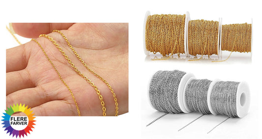 6 m Rustfri Stålkæde til Smykkefremstilling