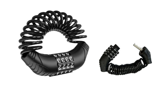 Holdbar 4-Cifret Kombinationslås til Cykel og Scooter