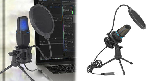 USB RGB Kondensatormikrofon til Gaming og Streaming