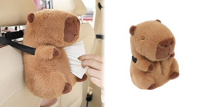 Capybara Plys Bil Servietæske Holder