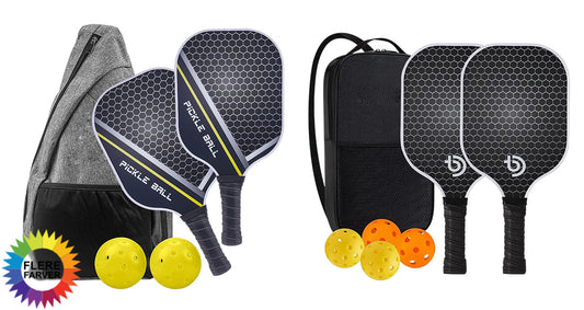 Letvægts Pickleball Ketchersæt i Kulfiber