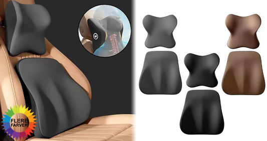 Bil Memory Foam Rygpude