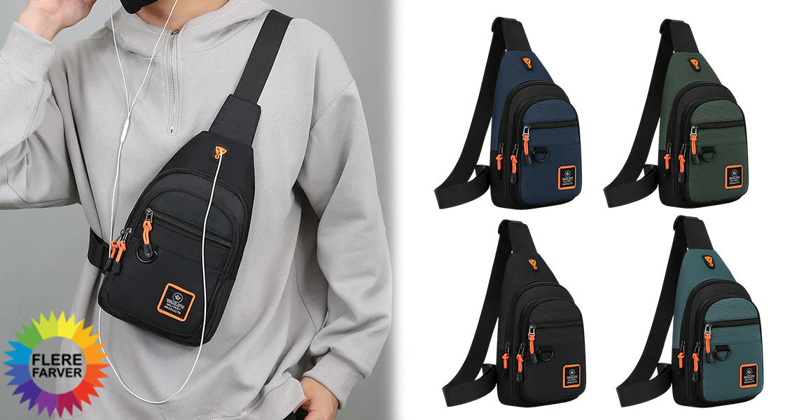 Herre Vandtæt Outdoor Skuldertaske