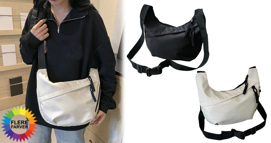 Let Crossbody-Taske med Justerbar Rem