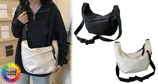 Let Crossbody-Taske med Justerbar Rem