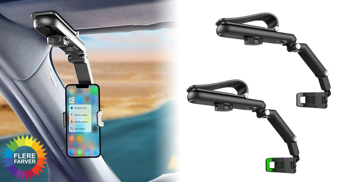 360° Alsidig Mobilholder – Fra Solskærm til Bord