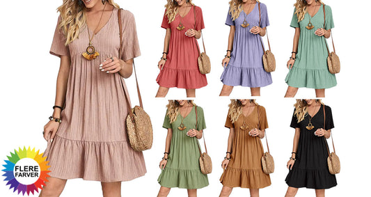 Dame Casual Sommer Minikjole