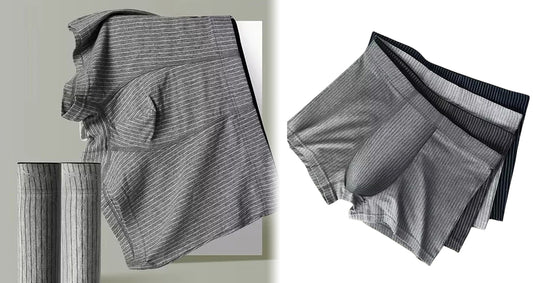 4-Pak Herre Boxershorts i Bomuld