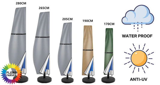 Vandtæt og Anti-UV-Stråler Terrasse Paraplybetræk