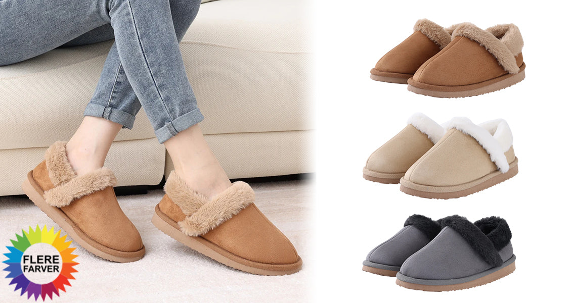 Hyggelige Bløde Vintertøfler til Kvinder