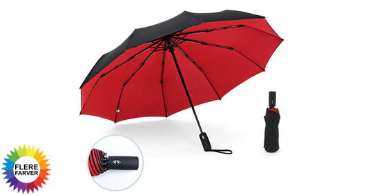 Dobbeltlags Vindtæt Automatisk Paraply