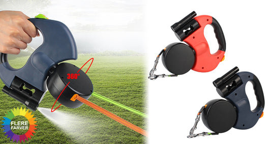 Dobbelt Hundesnor med Lommelygte