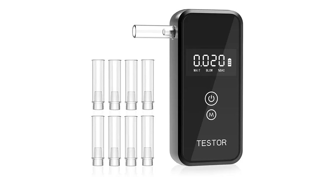 Professionel Bærbar Digital Alkometer med Display