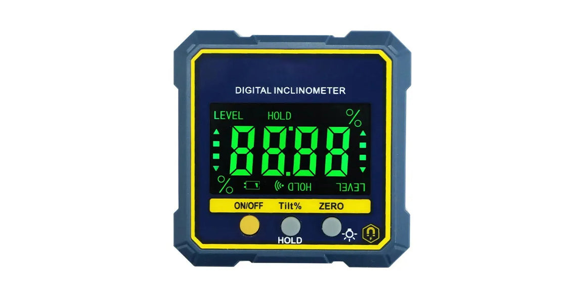 Digital Magnetisk Vinkelmåler med Baggrundsbelysning