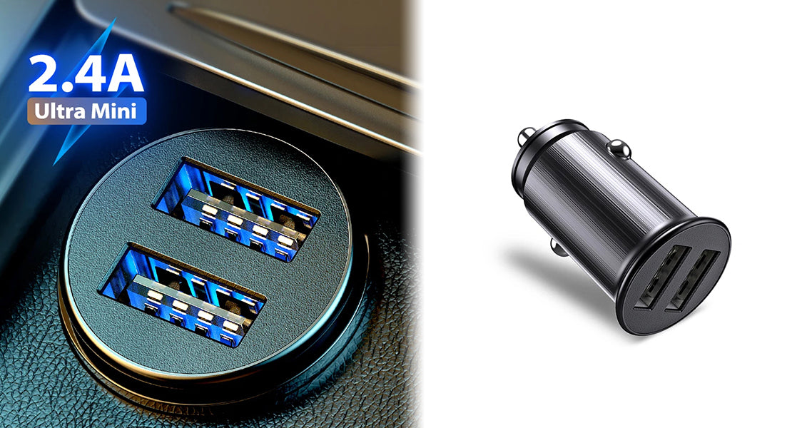 Dobbelt USB Hurtig Biloplader